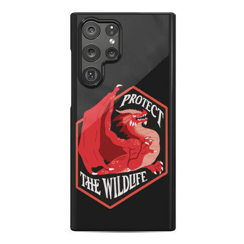 Protect The Wildlife Red Dragon Phone Case